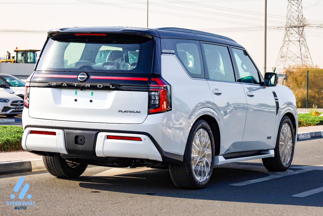 Nissan Patrol 2026 LE Platinum GCC | 3.5 Twin-Turbo AWD | 9-Speed Automatic | 8-Seater Luxury SUV | Black Roof / W