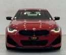 بي أم دبليو M240i M-Sport 2023 BMW M240i M-Sport, Dec 2027 BMW Warranty + Service Pack, Full Options, Low Kms, GCC