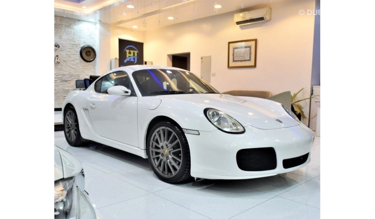 بورش كايمان أس Porsche Cayman S 2008 Model!! in White Color! GCC Specs