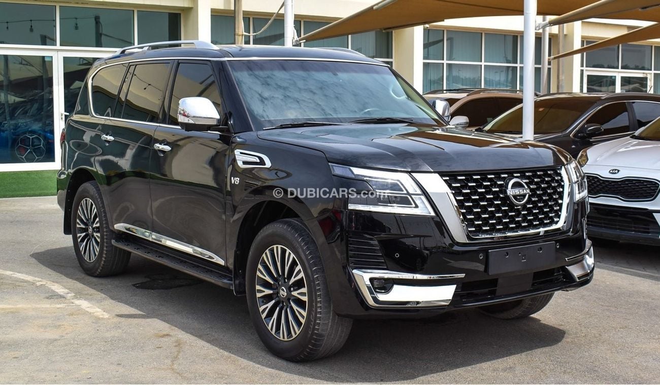 Nissan Patrol Platinum LE With 2023 body kit
