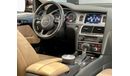 Audi Q7 2015 Audi Q7 40TFSI Quattro Supercharged, Service History, Warranty, GCC
