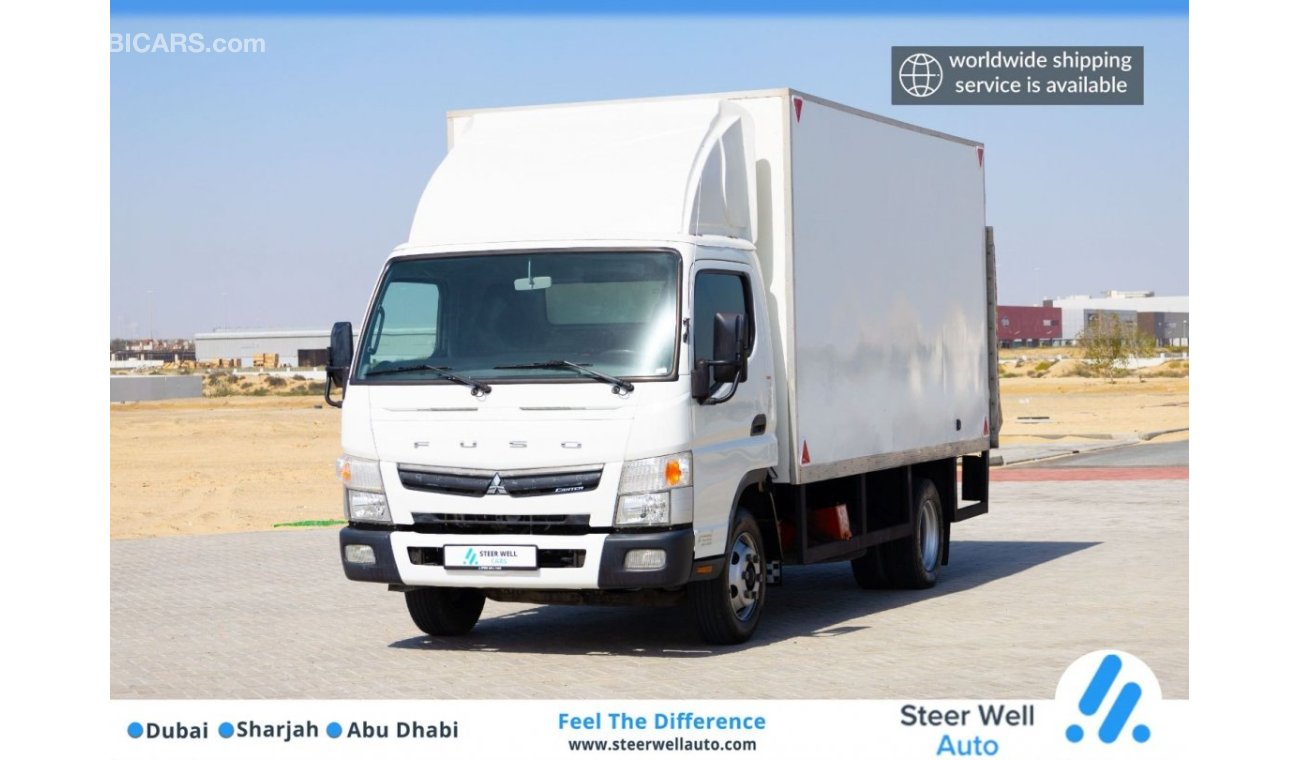 ميتسوبيشي كانتر 2022 Closed Box with Tail Lift - Short Chassis - Diesel MT - Low Mileage - GCC