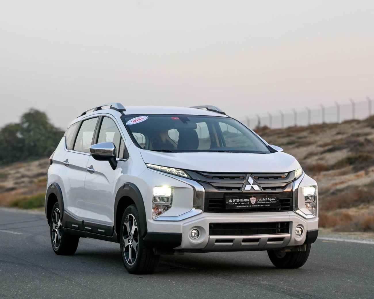 ميتسوبيشي إكسباندر كروس Mitsubishi Xpander Cross 1.5L 2023 GCC Original Paint accident-free 1071 AED Monthly