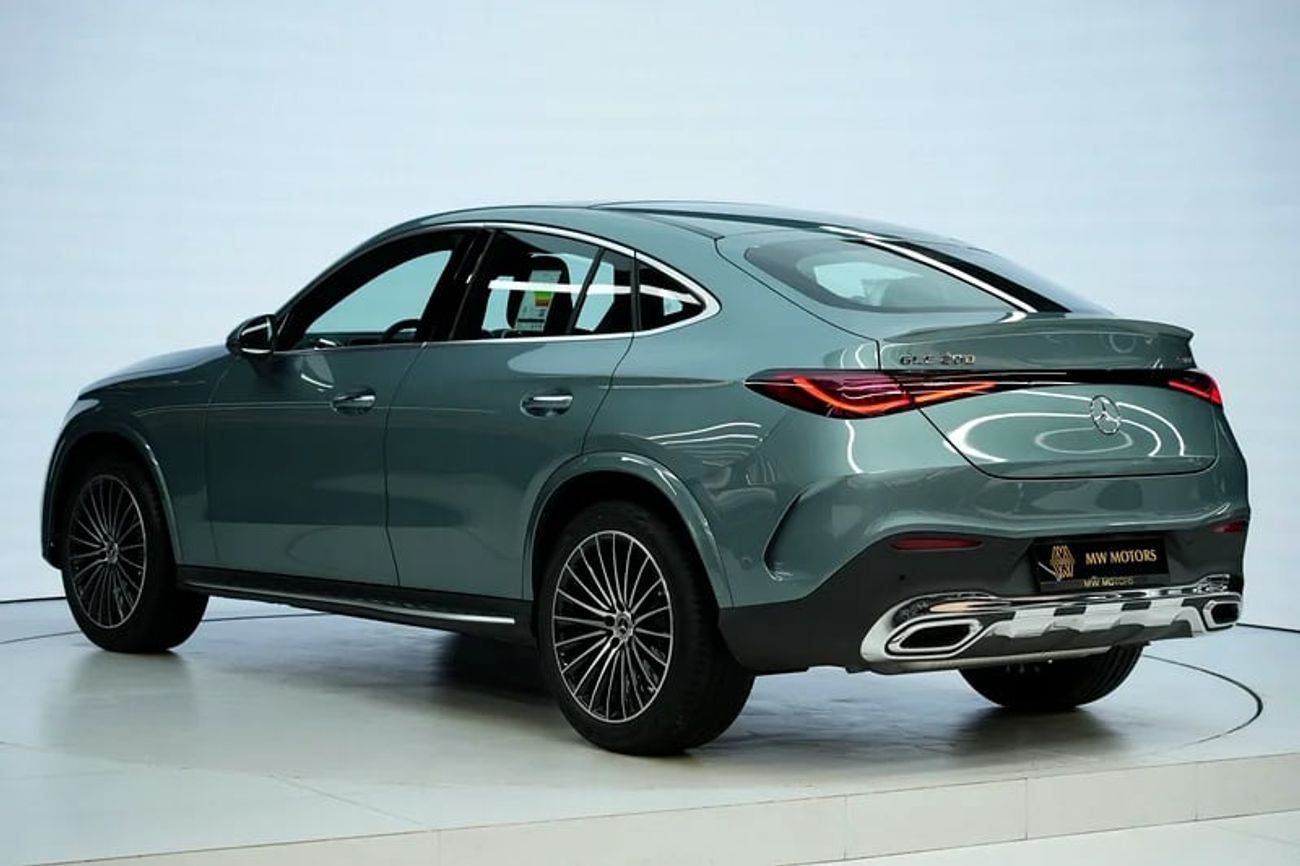 مرسيدس بنز GLC كوبيه 200 Arrival | GLC 200 Coupe | GCC km | Agency Warranty | AMG Package