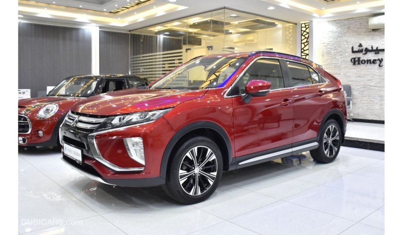 Mitsubishi Eclipse Cross EXCELLENT DEAL for our Mitsubishi Eclipse Cross ( 2018 Model ) in Red Color GCC Specs