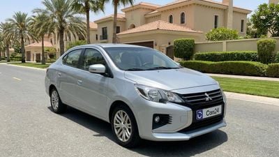 Mitsubishi Attrage GLX HIGHLINE 2021 | AED 266/Month | 0 DP | 30 Day Return | Warranty | Service History