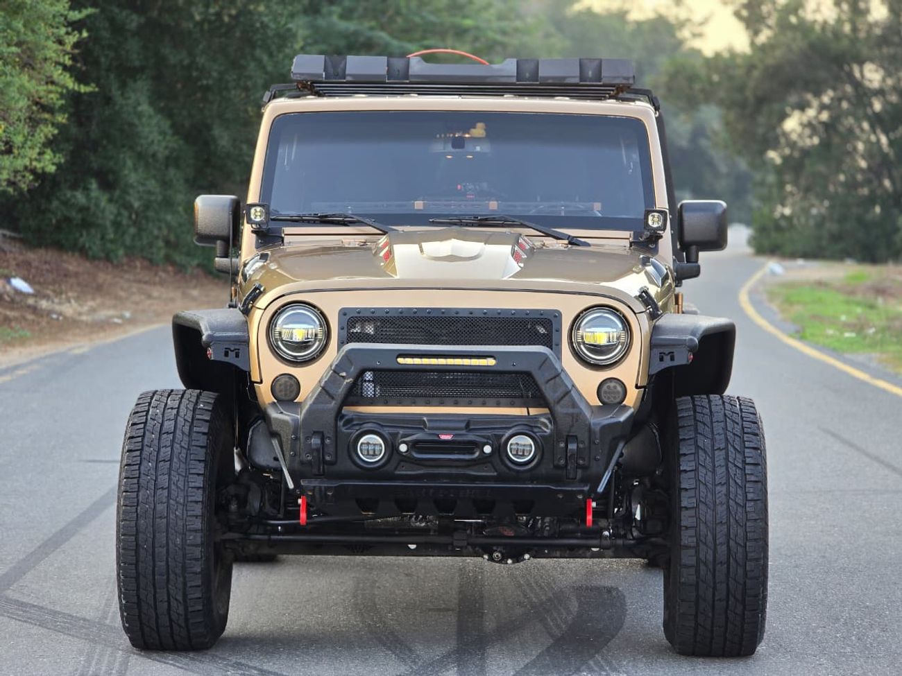 Jeep Wrangler Sahara 3.6L A/T JEEP WRANGLER SAHARA 2015 // GCC // ORGINAL PAINT // ACCIDENT FREE // 2 KEYS // PERF