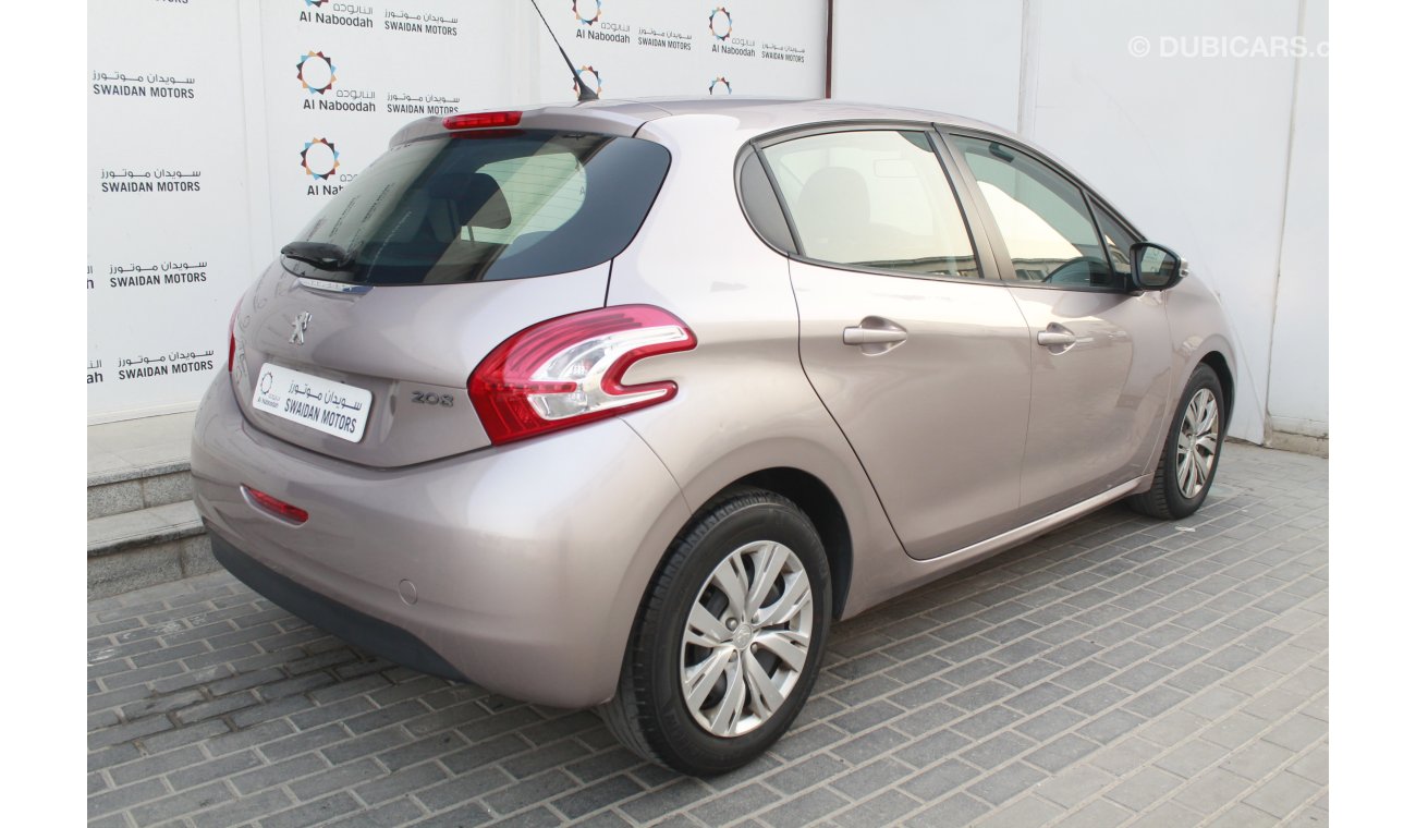 Peugeot 208 1.6L 2015 MODEL HATCHBACK