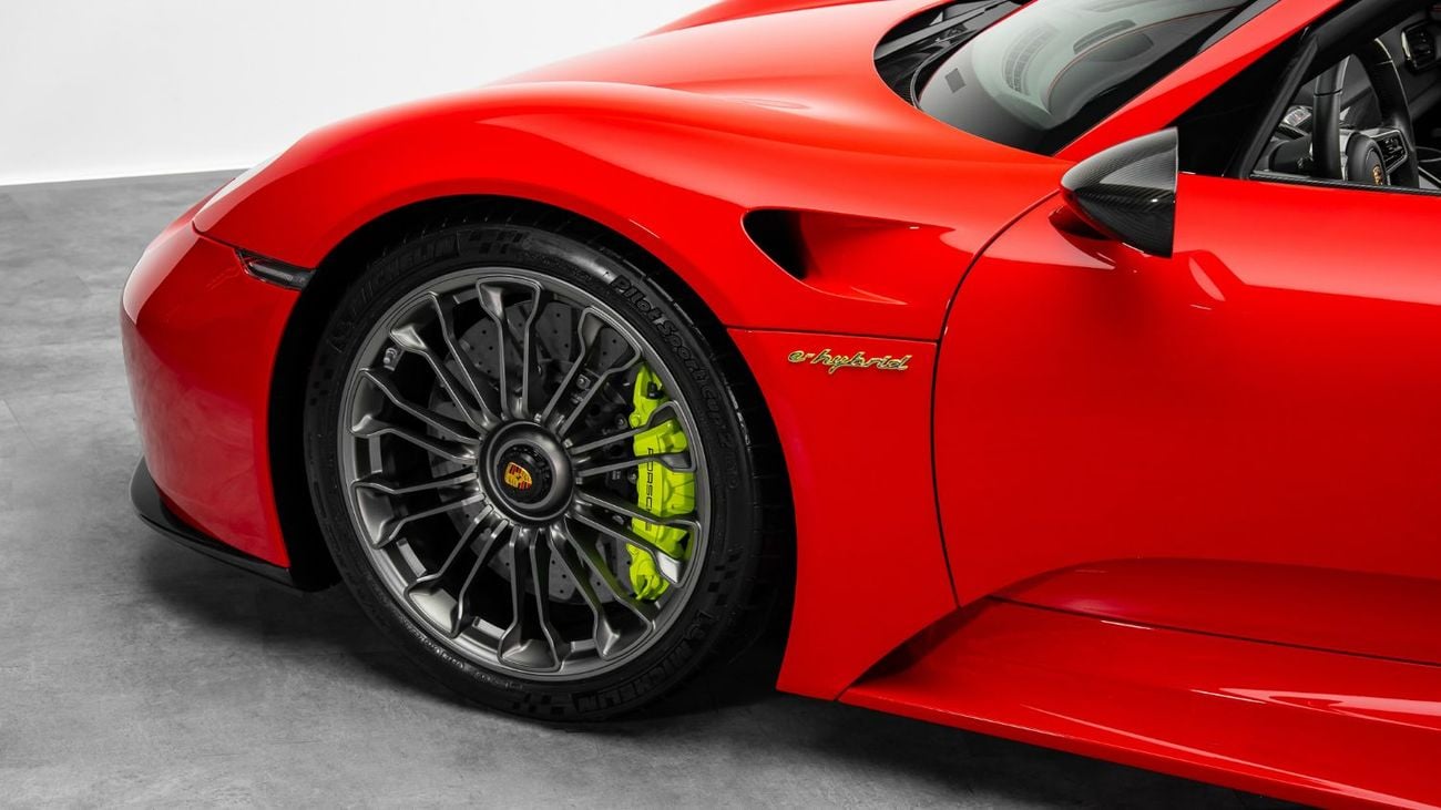 Porsche 918 Spyder - 2015 - Euro Specs