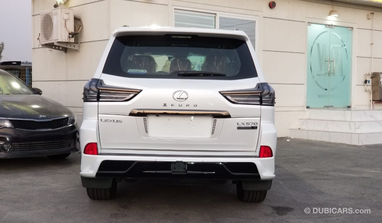 Lexus LX570 Black Edition KURO Diamond Seat 2019 New Price For Export