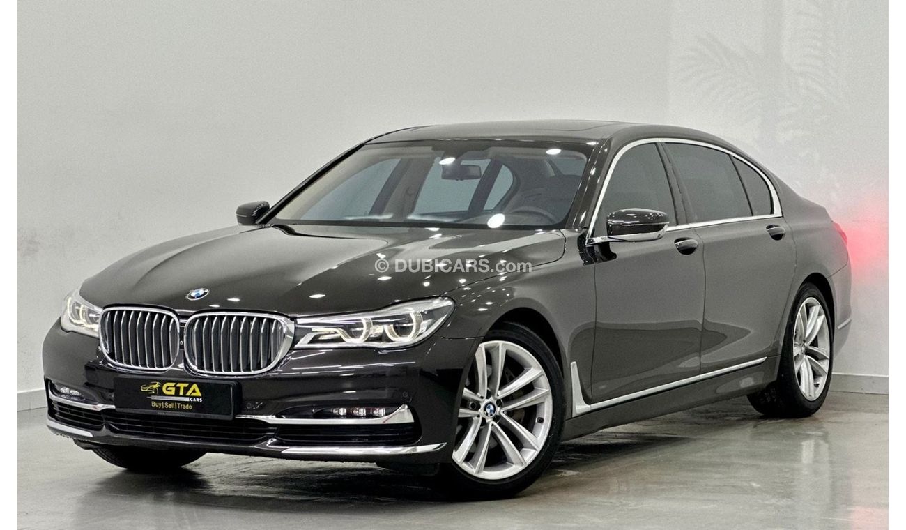 بي أم دبليو 740Li لاكجري 2017 BMW 740Li, BMW Service Pack 2025, BMW Service History, Low kms, GCC Specs