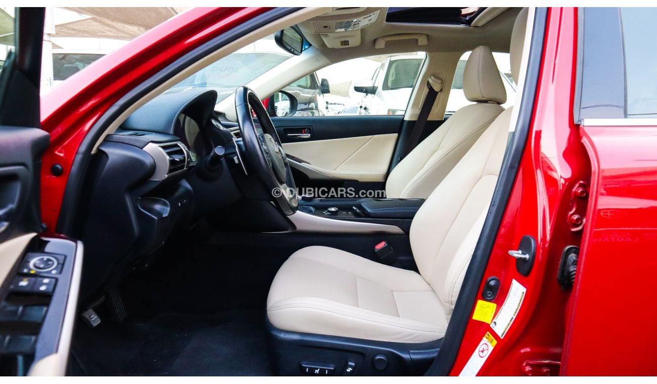 Lexus IS 200 Lexes IS200T MODEL 2016 Red Coulour Number One EXelent Condition