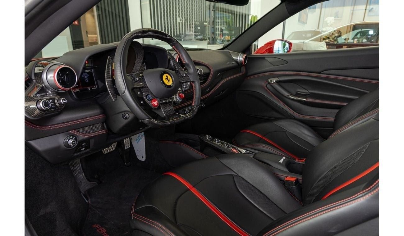 فيراري F8 تريبوتو 3.9T V8 Ferrari F8 Tributo 3.9L | Fully Carbon Fiber Interior and Exterior | 2021 | Agency Warranty
