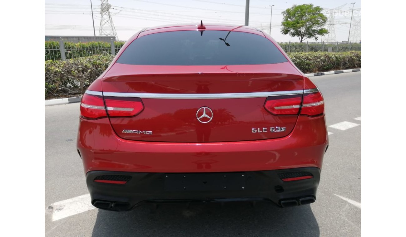 Mercedes-Benz GLE 63 AMG S No Accident 2016 GCC