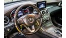 Mercedes-Benz GLC 250 Mercedes Benz GLC 250 2016 GCC under Warranty with Zero Down-Payment.