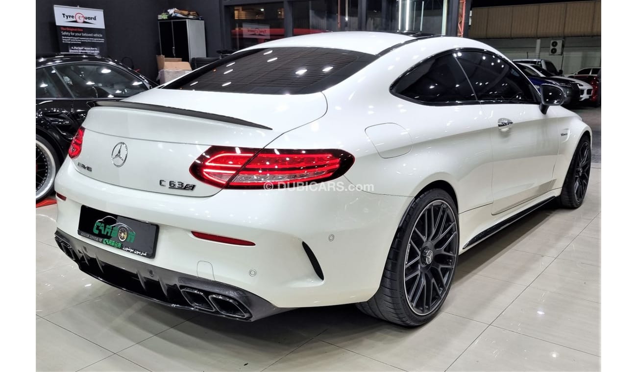 Mercedes-Benz C 63 Coupe MERCEDES C63S GCC 2019 FULL SERVICE HISTORY FROM GARGASH UNDER WARRANTY TILL 2024 FOR 349K AED