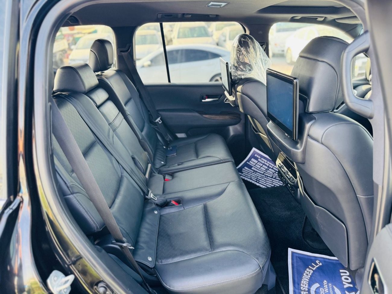 Toyota Land Cruiser LC300 sahara top of the range Black with Black interior