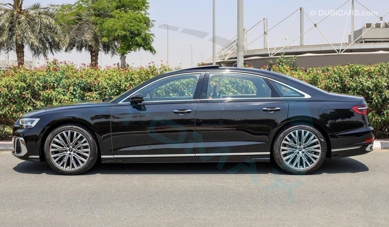 أودي A8 L 55 TFSI Quattro V6 3.0L AWD , GCC 2023 , With 3 Yrs Warranty & 5 Years Service @Official Dealer