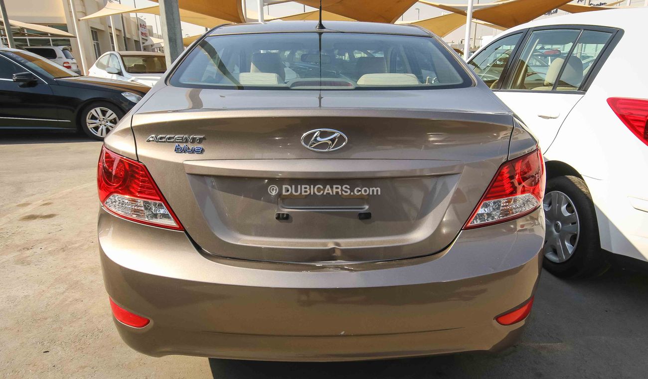 Hyundai Accent Blue