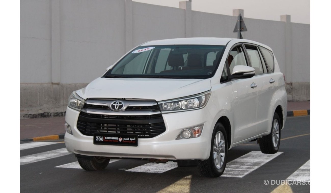 Toyota Innova Toyota Innova 2016 GCC in excellent condition without accidents, very clean from inside and outside