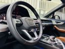 Audi Q7 45 TFSI quattro Luxury Plus GCC .. FSH .. Original Paint .. Perfect Condition .. Top Range .. Warran
