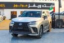 Lexus LX 600 F-Sport 3.5L 2025 Lexus LX 600 F-Sport – Full Specification List