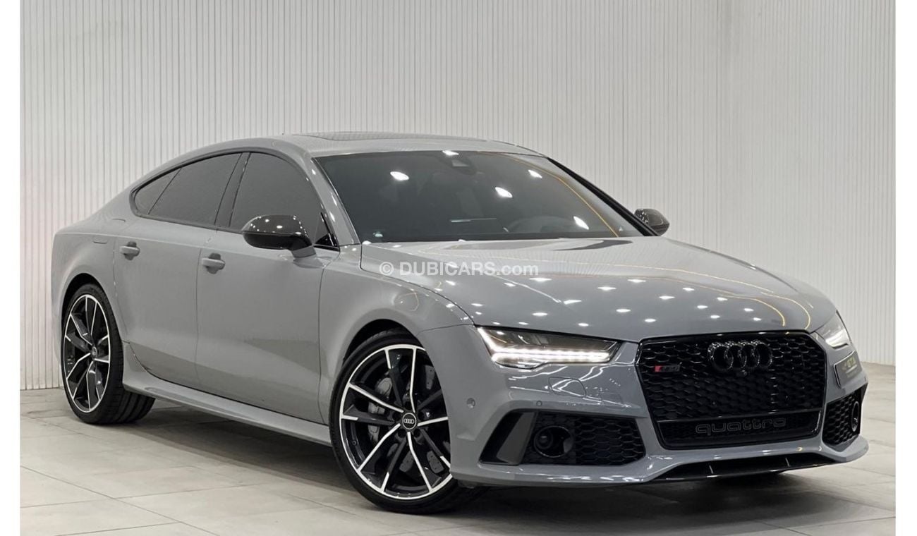 Audi RS7 Std 2017 Audi RS7 Performance Pack, Full Service History, Warranty, GCC