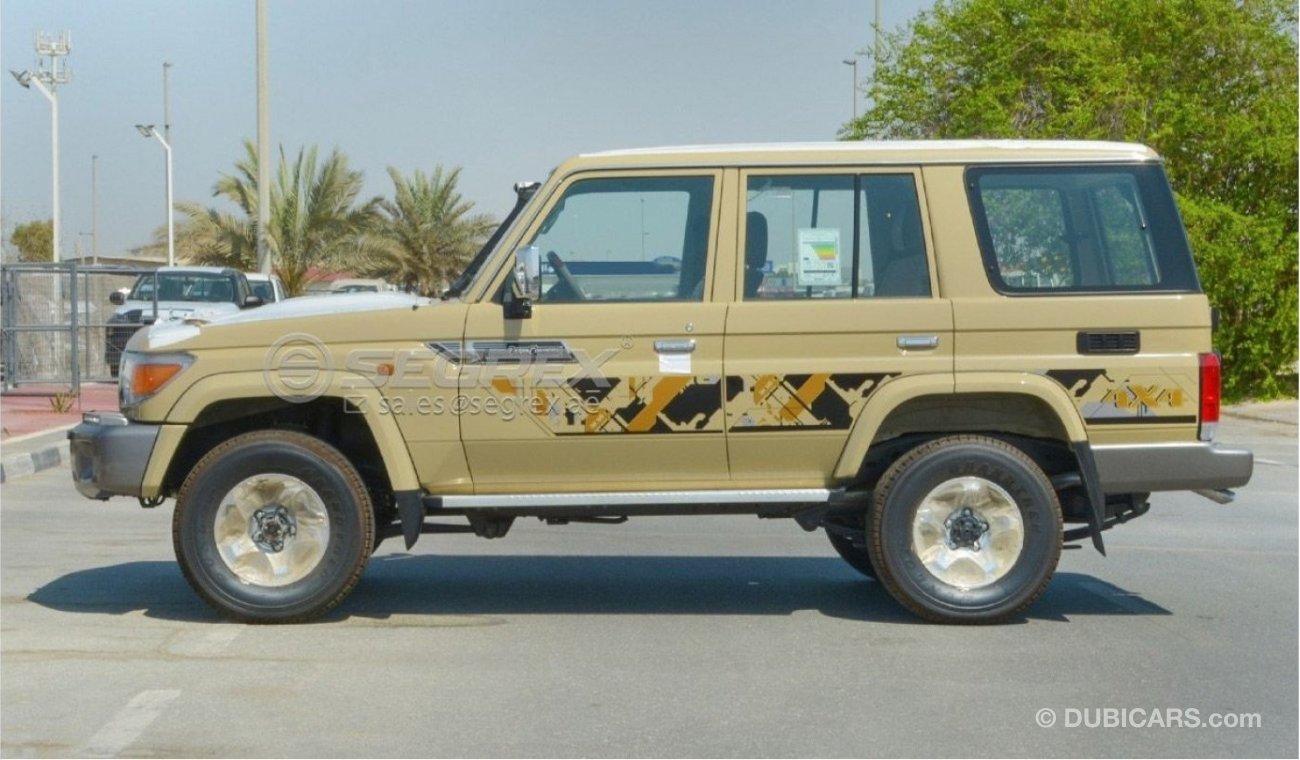 Toyota Land Cruiser Hard Top 4.0 V6 Full Option 5 seats, Winch, AW, Over Fender, RR Diff Lock For Export