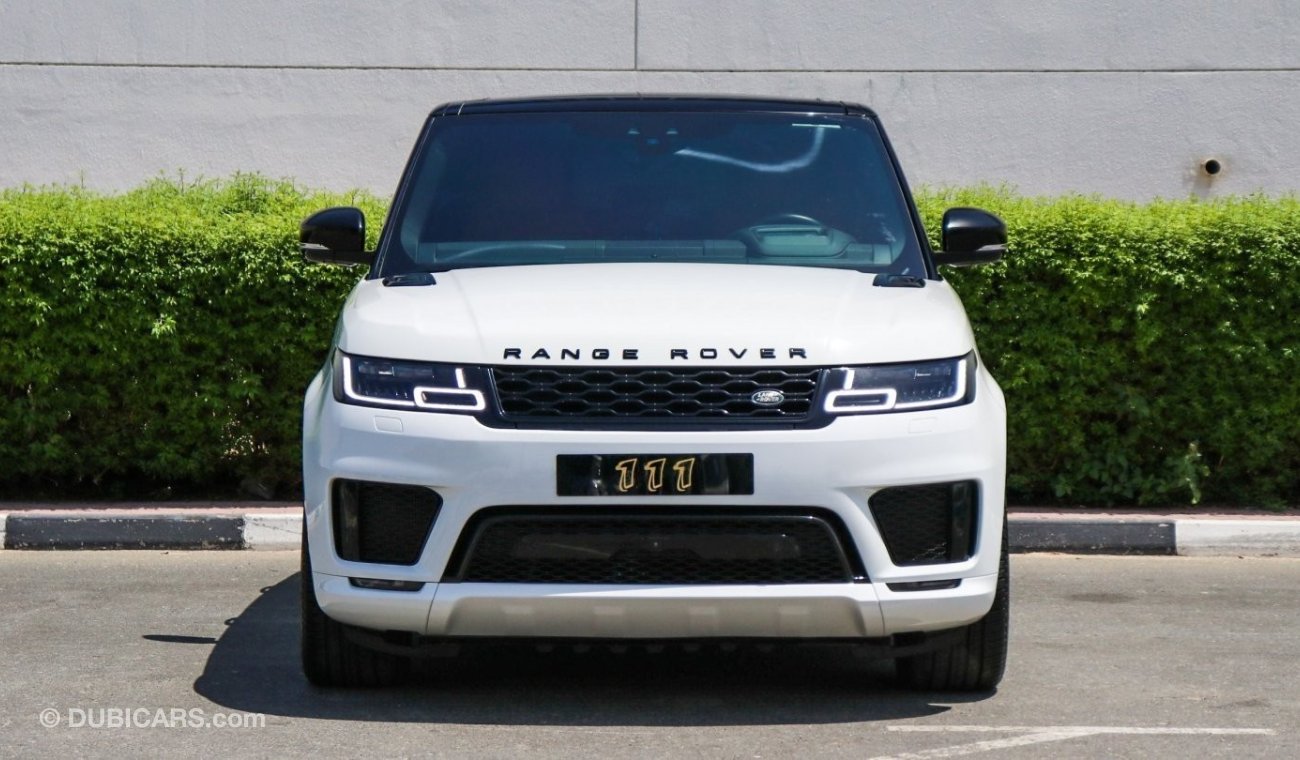 Land Rover Range Rover Sport HSE P525 / Warranty and Service Contract / GCC Specifications