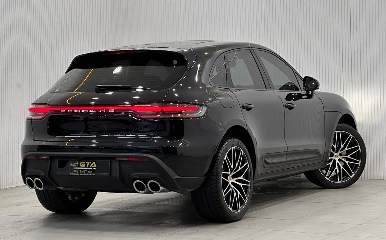بورش ماكان Std 2022 Porsche Macan, February 2025 Porsche Warranty, Full Porsche Service History, Low Kms, GCC