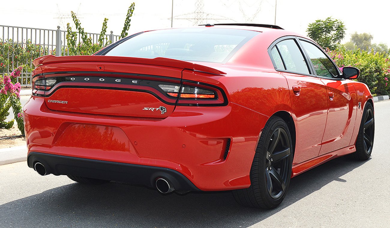 Dodge Charger Hellcat, 6.2L V8 0km, GCC with 3Yrs or 100K km Warranty