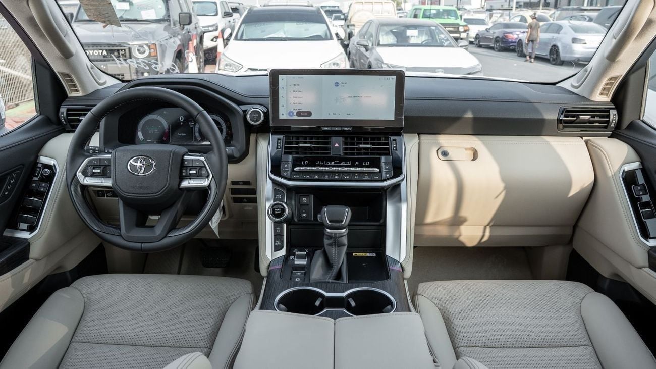 تويوتا لاند كروزر 2025 Toyota Land Cruiser VXR 3.5L AT Hybrid (Black)