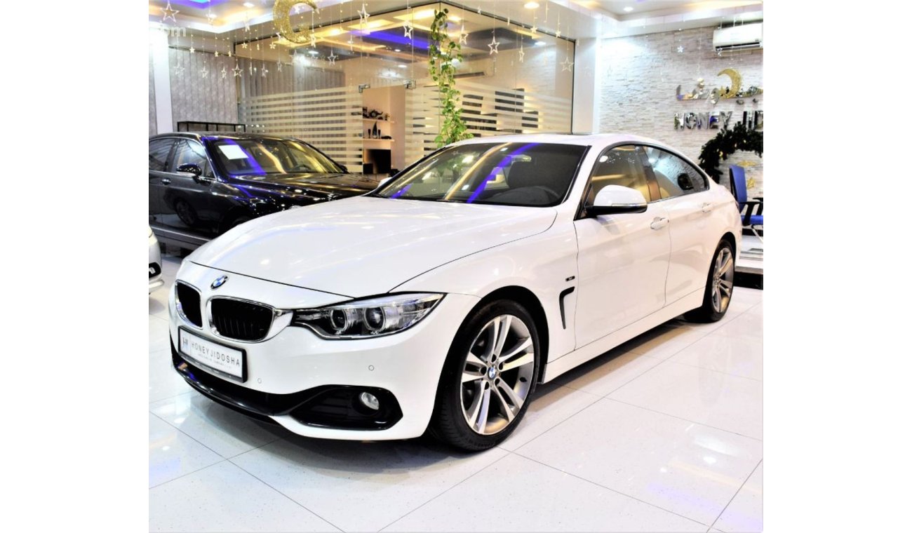 BMW 420i ONLY 84000 KM! BMW 420i Gran Coupe 2015 Model!! in White Color! GCC Specs