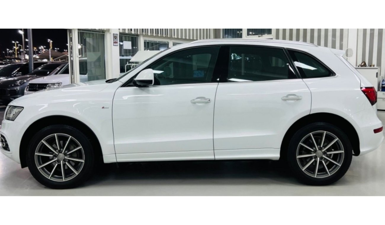 Used Audi Q5 40 TFSI SLine GCC .. FSH .. S line .. NAV .. Perfect