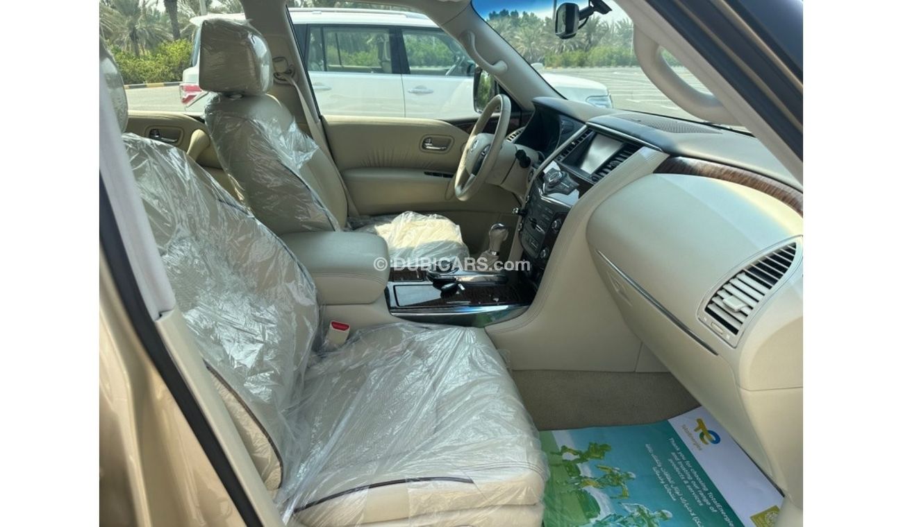 نيسان باترول LE تيتانيوم موديل 2017 خليجي حاله ممتازه جدا من الداخل والخارج فل مواصفات كراسي جلد  وكاميرا خلفيه و