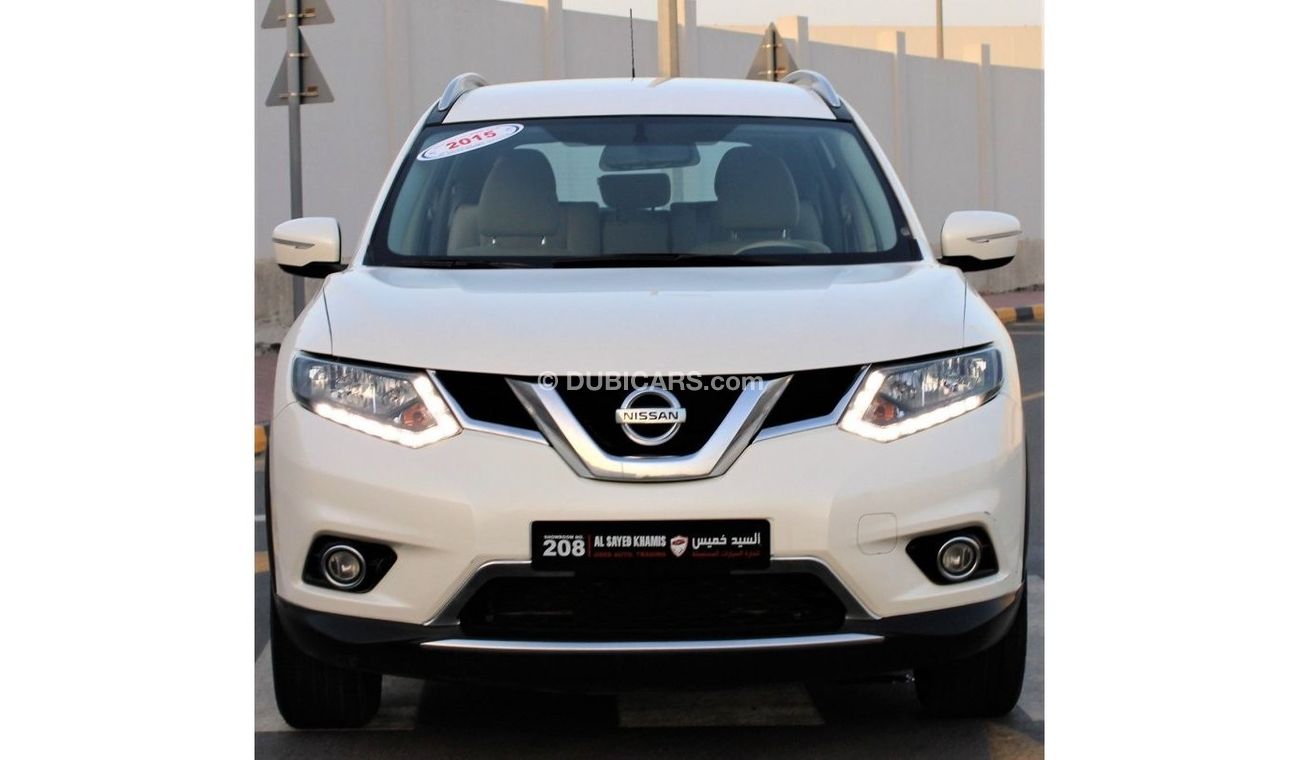 Nissan XTrail Nissan X-Trail 2015 GCC No. 2 in excellent condition without accidents, very  clean from inside and