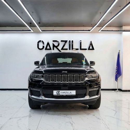 Jeep Grand Cherokee L Summit Reserve 5.7L AED 3,623 / Monthly l Jeep Grand Cherokee 2023 l V8 l 0% Downpayment l GCC Spe