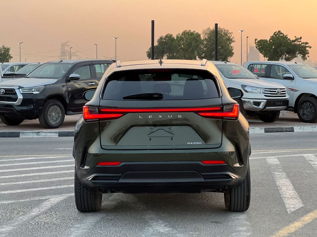 Lexus NX250 PREMIUM (NON GCC) 2024 Lexus NX250 MidOption 2.5L V4 FWD- Rear Camera & Sensor - Leather Seat - Auto Trunk