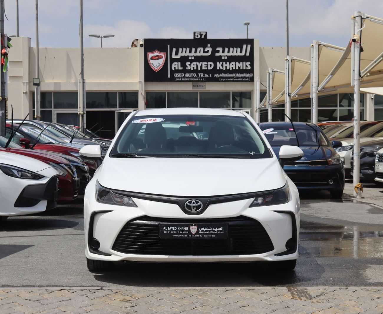 تويوتا كورولا تويتا كورولا -2022 - خليجى - بدون حوادث- 1.6. XLI- ممشى قليل - بحاله ممتازه فى الداخل والخارج