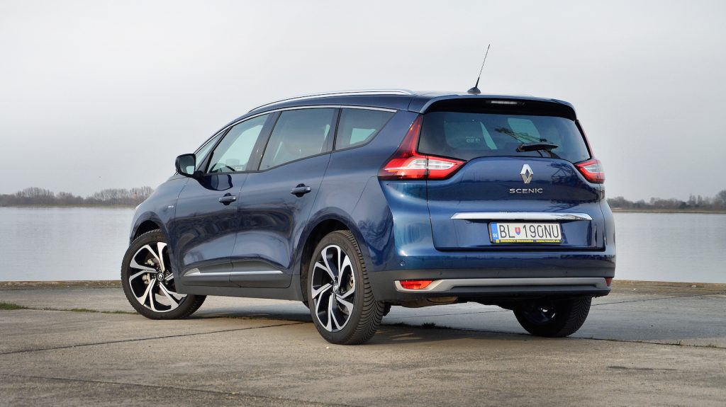 Renault Scenic exterior - Rear Right Angled
