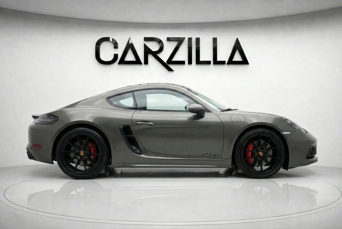 Porsche 718 Cayman GTS 2.5L AED 8,421 / Monthly l 0% Downpayment l Porsche Cayman 718 GTS