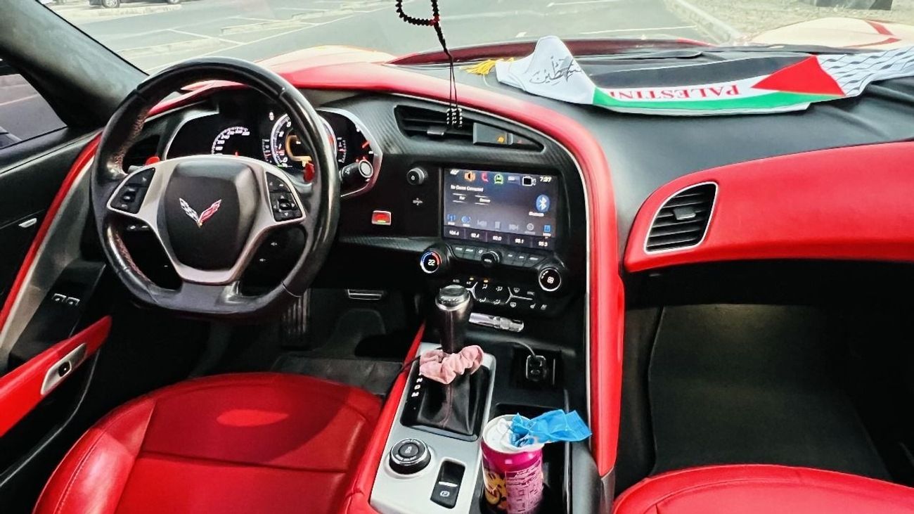 Chevrolet Corvette Grand Sport AED 4430 PM | CORVETTE C7 GRAND COUPE 2017 | GCC | TOP RANGE | LADY DRIVEN