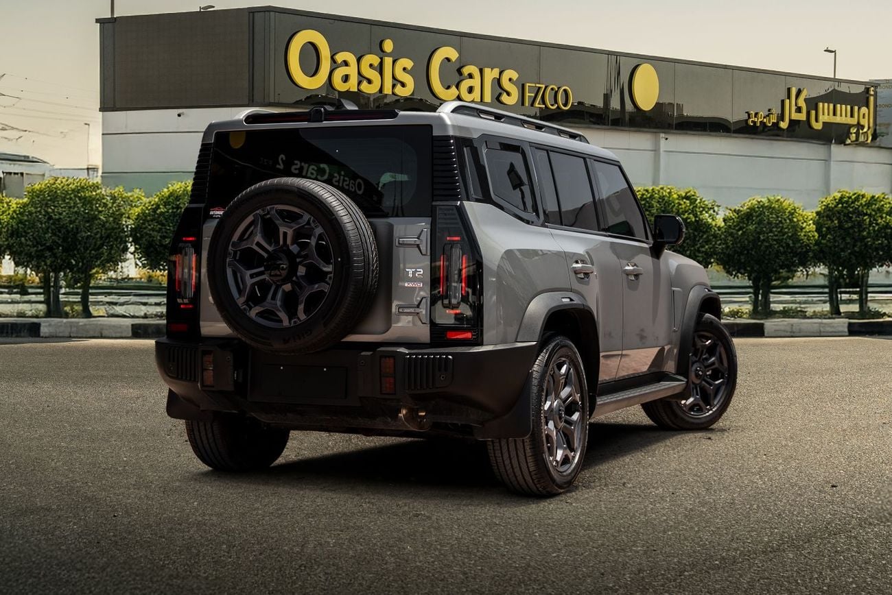 Jetour T2 Luxury Plus 2025 GCC Specs Full Service History Low Mileage 2.0L Turbo 4 Cylinders