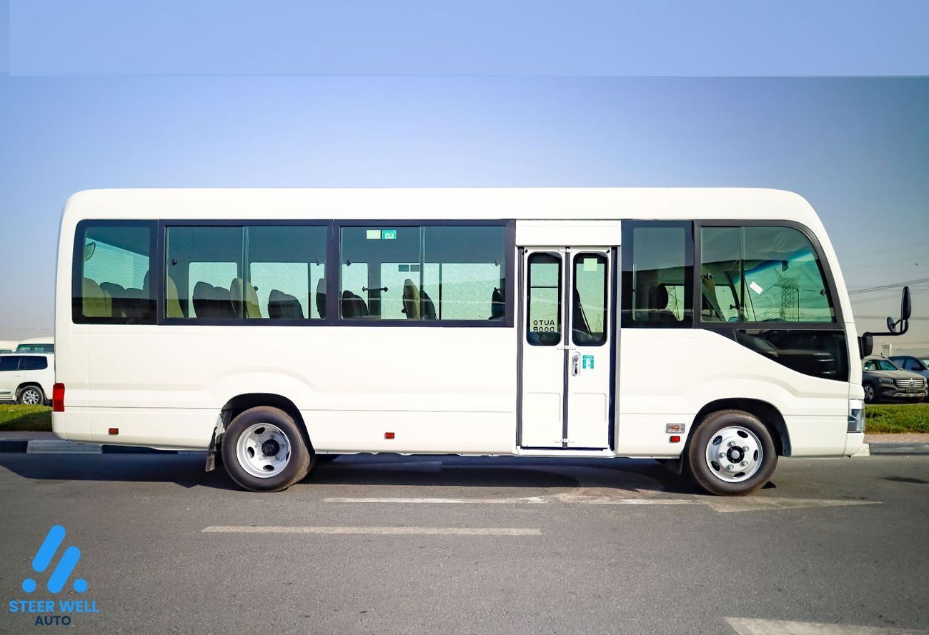 Toyota Coaster DLX 23 Executive Seats 4.2L Diesel M/T - GCC Specs - Book Now!