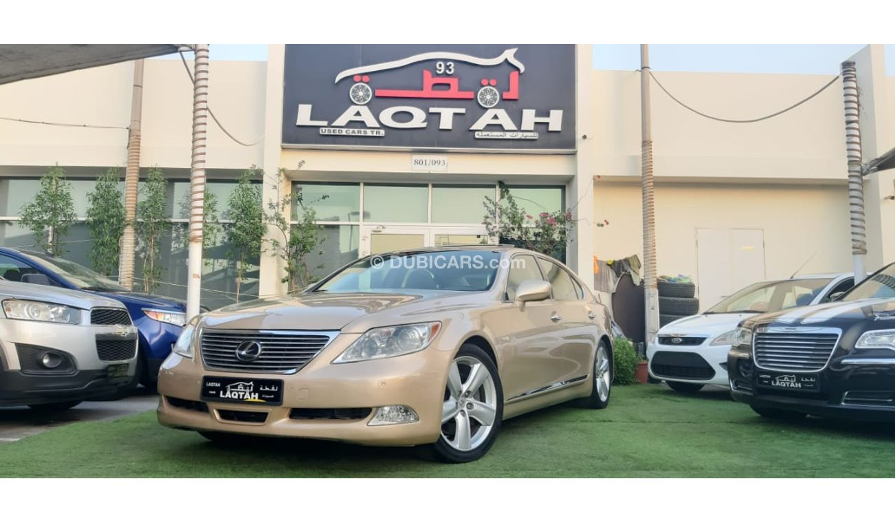 Lexus LS460 Gulf - Full Ultra - Manhole - Leather - Massage Chairs - Rings - Cruise Control Sensors in excellent