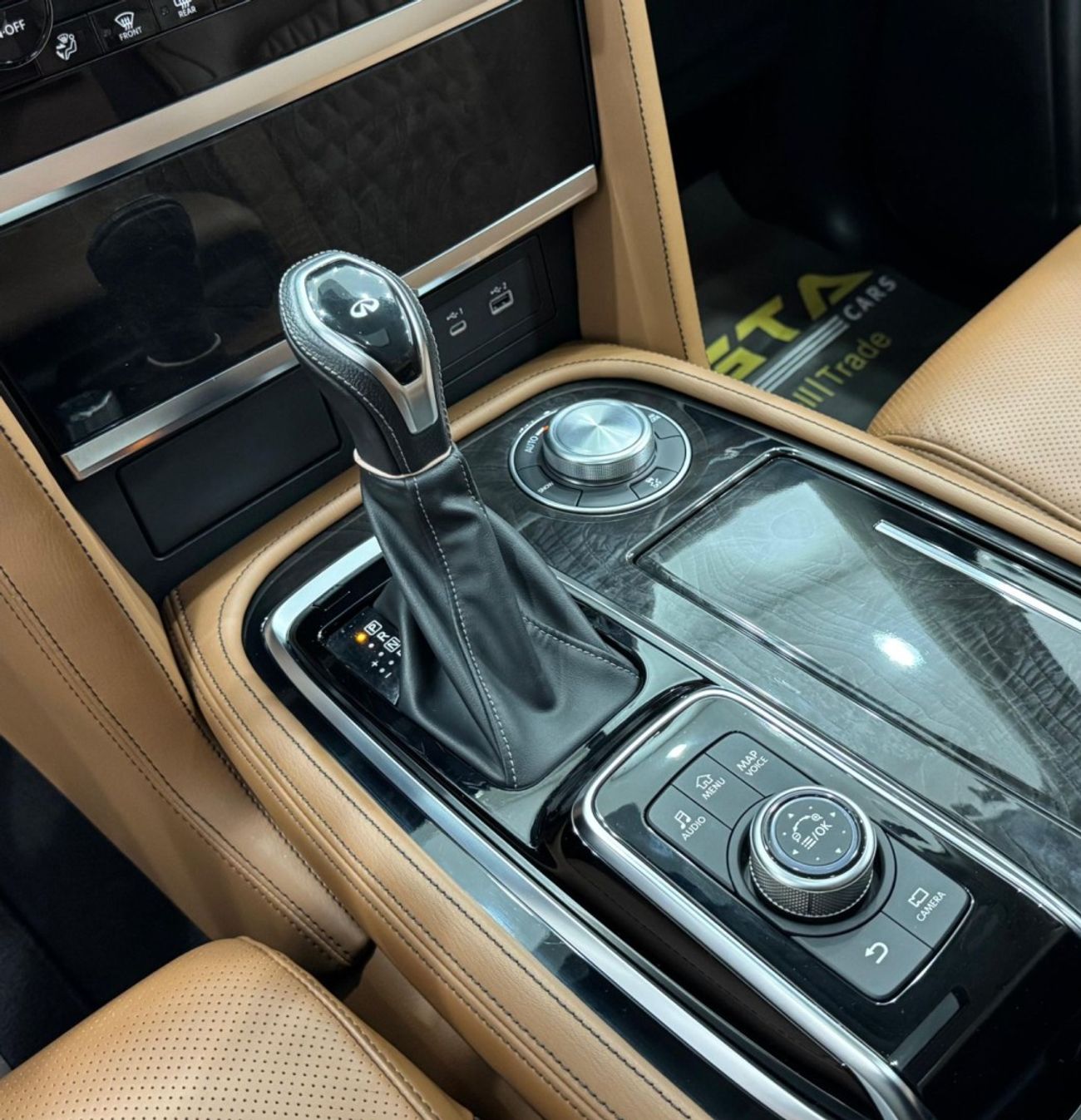 إنفينيتي QX80 Luxury 8st 5.6L 2022 Infiniti QX80 Luxury, 2027 Infiniti Warranty + Service Pack, Fully Loaded, 8 Se