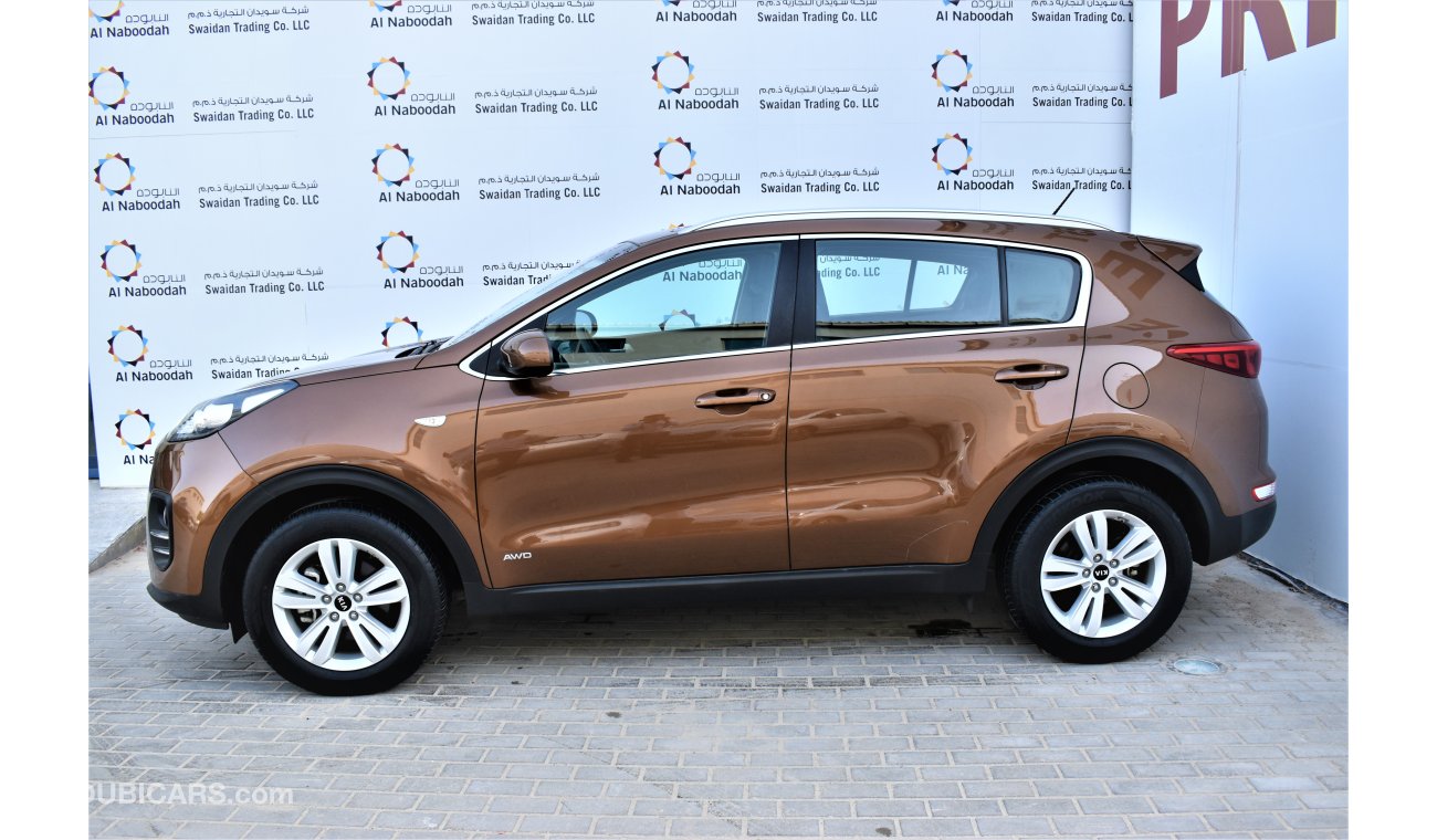Kia Sportage 2.4L GDI 2017 GCC SPECS WITH DEALER WARRANTY STARTING FROM 49,900 DHS