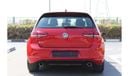 Volkswagen Golf GTI FULL OPTION 2016 GCC IN MINT CONDITION