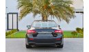 Maserati Ghibli 1,841 P.M | Stunning | 0% Downpayment | Perfect Condition