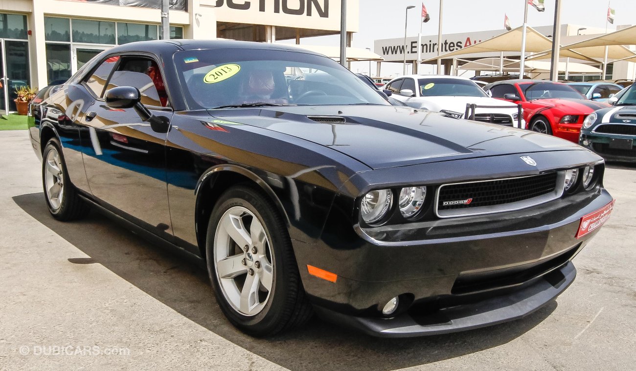 Dodge Challenger With SRT8 Badge